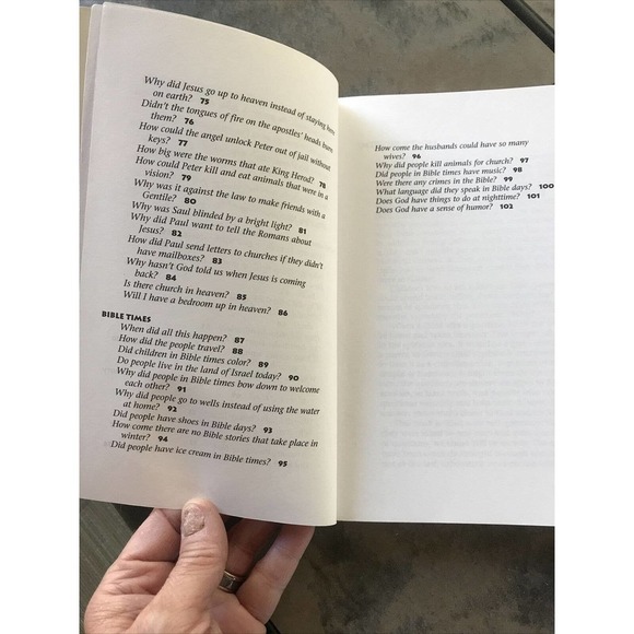 Questions Children Ask Ser.: 102 Questions Children Ask about the Bible by David - Picture 6 of 7